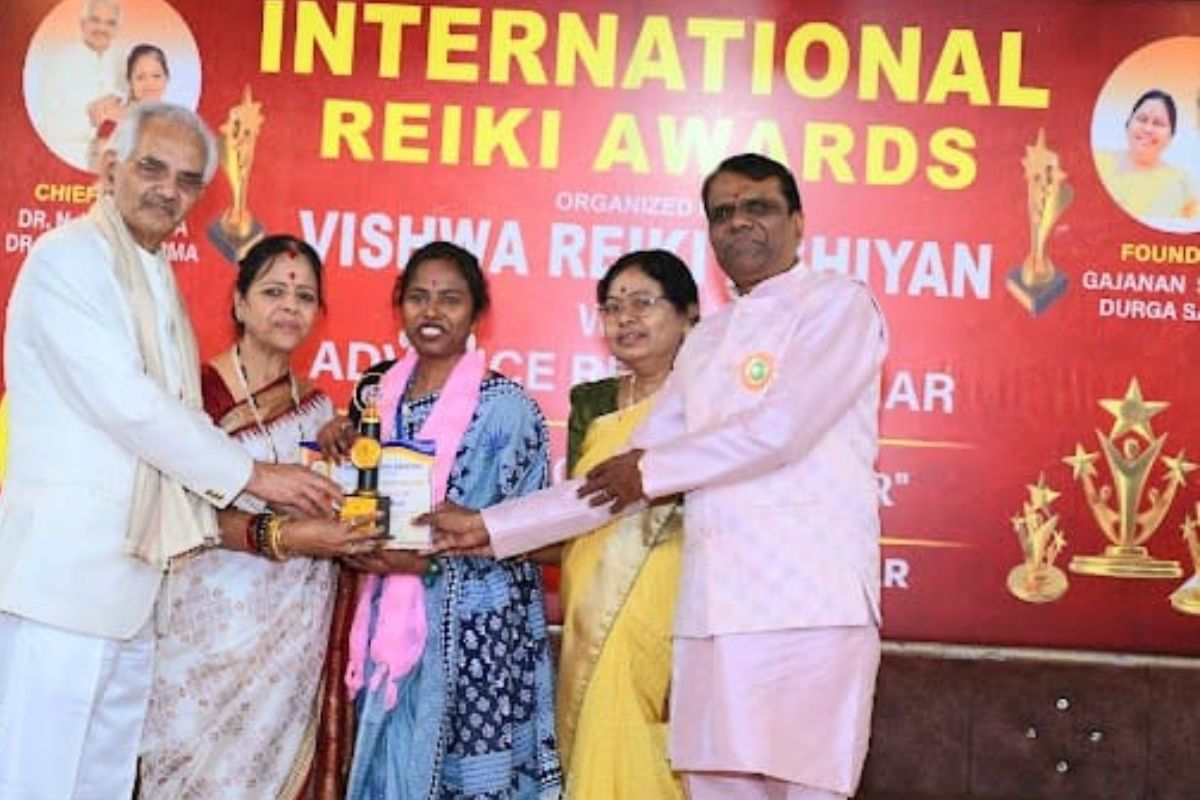 Award Received by Chetna Acharya